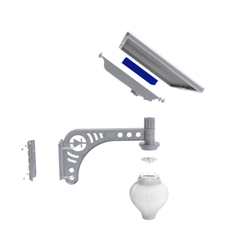  luces led solares al aire libre