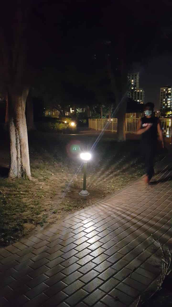 luces solares de césped para el hogar